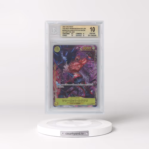 2024 One Piece ONE PIECE CARD THE BEST Premium Booster Japanese #OP03123 Charlotte Katakuri ALT ART