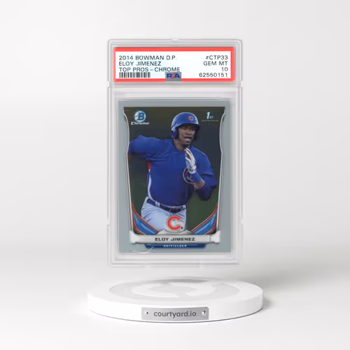 2014 Bowman Draft Picks Top Prospects #CTP33 Eloy Jimenez - Chrome (PSA 10 GEM MINT)
