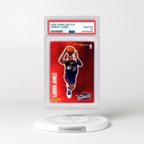 2009 Panini Decals LeBron James (PSA 10 GEM MINT)