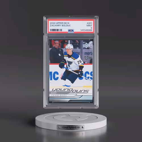 2024 Upper Deck #201 Zachary Bolduc (PSA 9 MINT)