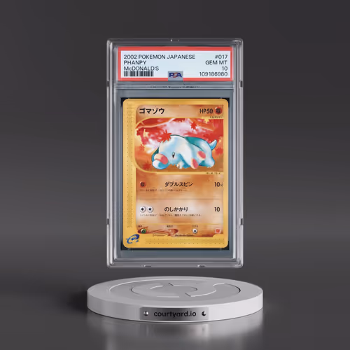 2002 Pokémon McDonald's #017 Phanpy (PSA 10 GEM MINT)