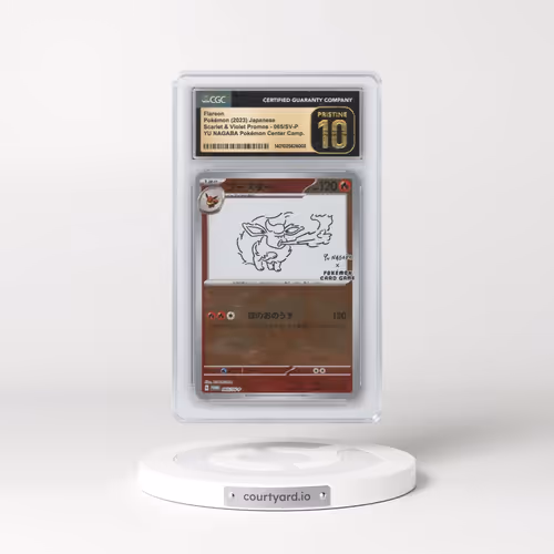 2022 Scarlet & Violet Promos #065/SV-P Flareon - Reverse Holo YU NAGABA x Pokémon () (CGC 10 PRISTIN