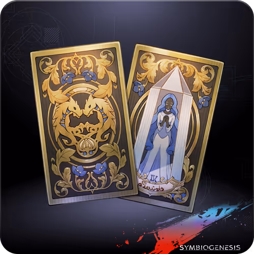 Dragon Tarot Cards -Shrine Maiden-