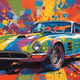 Pop Art Series NFT #4type cars #44