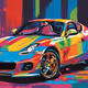 Pop Art Series NFT #4type cars #12