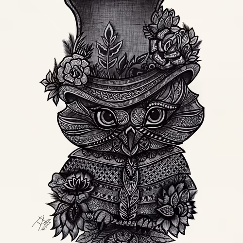 Doodle Little Owl 