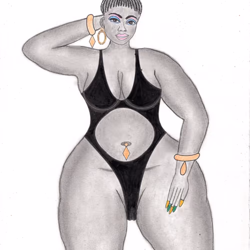 Cutie in swimsuite