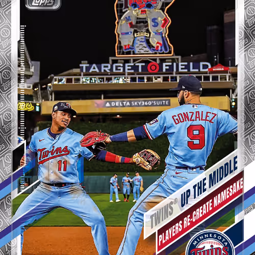 Minnesota Twins R Twins R Up The Middle Base Mot 3