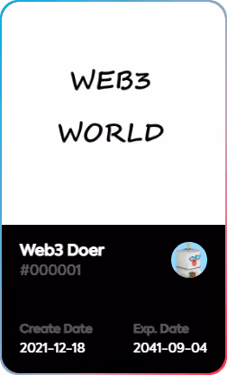 Web3 Doer