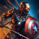 CHIMPMAGNETtrillionaireclub - CAPTAIN AMERICA 2