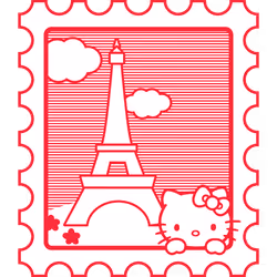Paris Premium Stamp