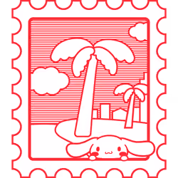 Miami Premium Stamp