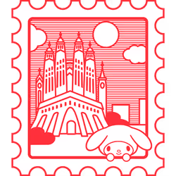Barcelona Premium Stamp
