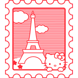 Paris Premium Stamp