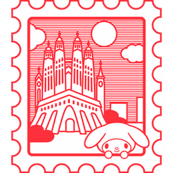 Barcelona Premium Stamp