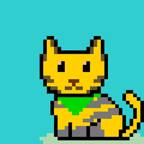 pixel cat #1