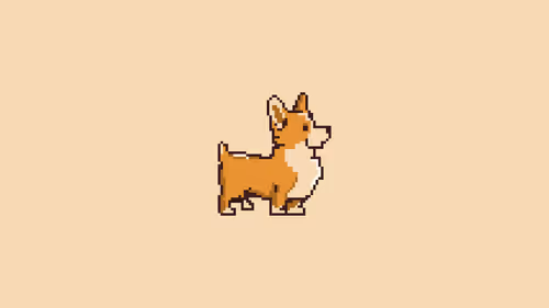 pixel dog