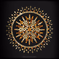 Metal mandala 8