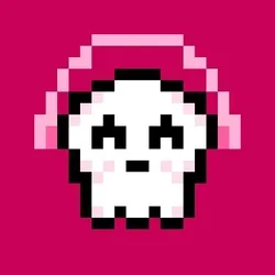 Kawaii SKULL #3487