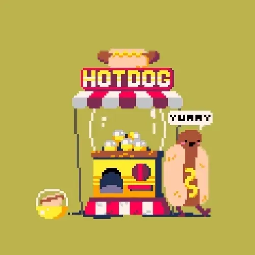 Gasha Machine_Hotdog #127