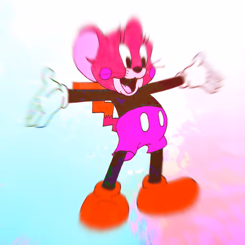 Tie-dye rat