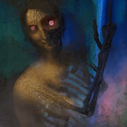 Skeletonated St. John (Midnight) 1/1