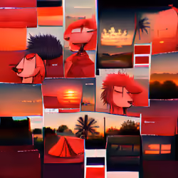 Red Sunsets