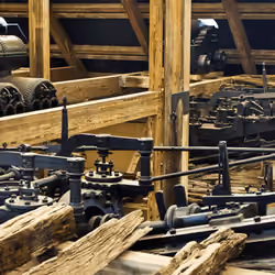 USS Cairo Engine Room