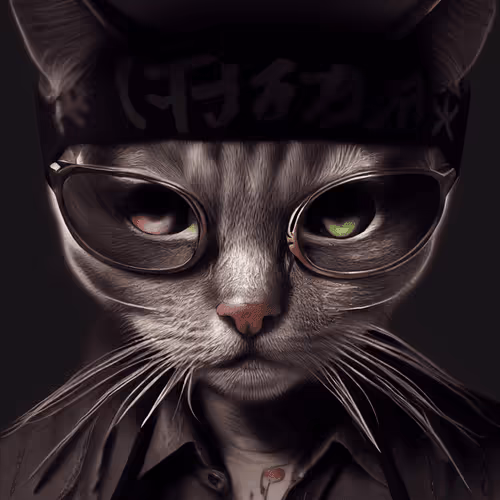 YAKUZA CAT NEKO MAFIA No.594 "Dice Haberl"