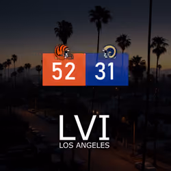 Super Bowl LVI Result #1606