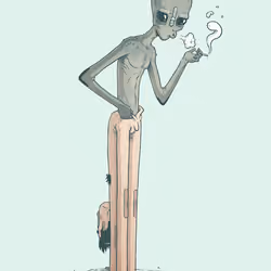 smoke break 