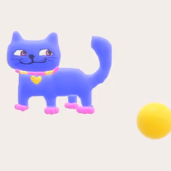 Heart Cat 3D #4