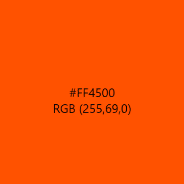 #FF4500