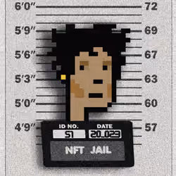 CryptoPunk #10 Mugshot