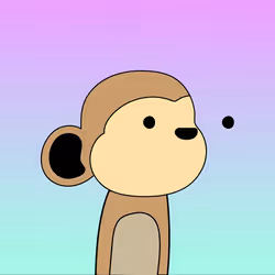Doodled Monkey #7