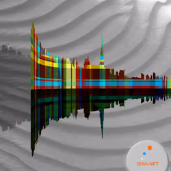 the heARTbeat of Dubai - sandy pattern