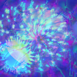 Firework flower