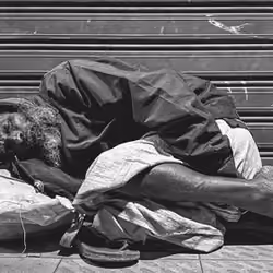 Homeless without family