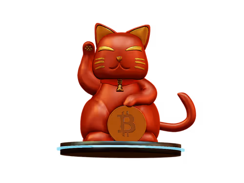 Waving Lucky Cat DoCc8yj5zB