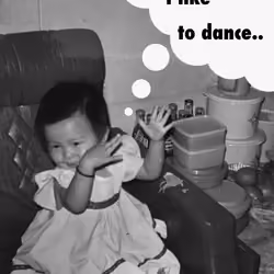 I think...I like to dance... #B&W