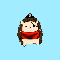 Pirate Hedgehog