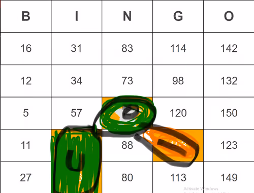 EARC Bingo Duck