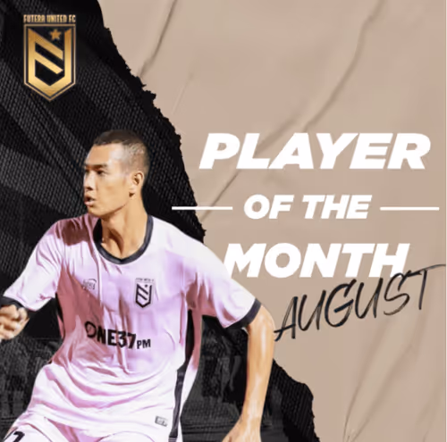 FUTERA UNITED - PLAYER OF THE MONTH - AUGUST 2022
