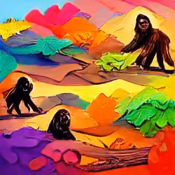 Apes in the Jungle
