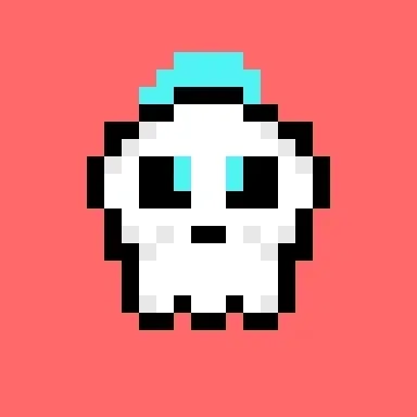 Kawaii SKULL #3727