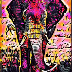 Magique Elephant #8