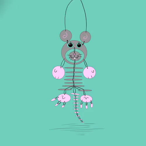 Paper and String Rat