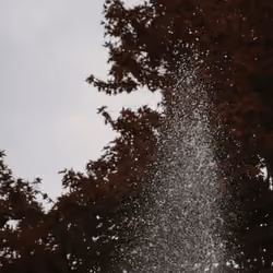 falling water drops