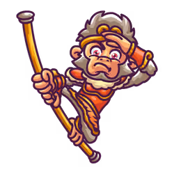 Monkey King Illustration Character