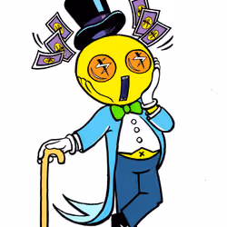 Money Enerugi - Blue Tuxedo With Canestick Edition (Hxbrick 1000%)